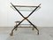Vintage Italian Serving Trolley attributed to Cesare Lacca, 1950s 9