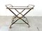 Vintage Italian Serving Trolley attributed to Cesare Lacca, 1950s, Image 1