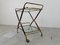 Vintage Italian Serving Trolley attributed to Cesare Lacca, 1950s 3