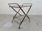 Vintage Italian Serving Trolley attributed to Cesare Lacca, 1950s 2