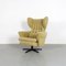 Vintage Swivel Chair in Fabric, Image 1