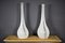 High Collar Glass Vases, Set of 2, Image 1