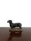 Bemalte Vintage Hundeskulptur aus Gips von Frederick Thomas Daws, 2er Set 5