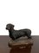 Bemalte Vintage Hundeskulptur aus Gips von Frederick Thomas Daws, 2er Set 2