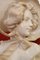 Galileo Pochini, Buste de Jeune Fille au Chapeau, 19ème Siècle, Marbre et Albâtre 5