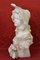 Galileo Pochini, Büste eines jungen Mädchens mit Hut, 19. Jh., Marmor und Alabaster 7