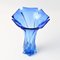 Mid-Century Blue Sommerso Murano Glass Vase, 1960s, Image 13