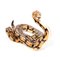 Large Mid-Century Modern Ceramic Rattle Snake by Ronzan Italy, 1950s, Image 6