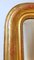 Large French Louis Philippe Style Wall Mirror with Gold Leaf Frame, 1850 9