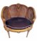 Großer Französischer Stuhl im Louis XVI Stil aus Wiener Stroh, 1950 1