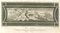 Fernando Strina, Römisches Tempelfresko, Radierung von Fernando Strina, 18. Jh. 1