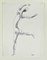 Mayo, Dancing Figure, Pen Drawing, 1950s, Image 1