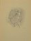 After Odilon Redon, Portrait, Lithograph, 1923 1