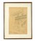 Unknown, Pieve di Cadore, Ink Drawing, 1940, Framed, Image 1