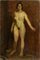 Desconocida, Modelo desnuda, Pintura al óleo, Mid-Century, Imagen 1