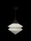 Vintage Bauhaus Copper and Satin Opaline Milk Glass Pendant by Körting & Mathiesen A.G., 1920s 6