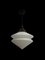 Vintage Bauhaus Copper and Satin Opaline Milk Glass Pendant by Körting & Mathiesen A.G., 1920s 2