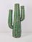 Vintage Bohemian Rattan Cactus Plant Sculpture, 1980s 5