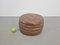 Vintage Ibiza Pouf in Brown Leather, 1970s, Image 3