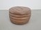 Vintage Ibiza Pouf in Brown Leather, 1970s, Image 5
