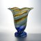 Bohemian Art Deco Glass Vase from Franz Tomschick, 1920s, Image 7