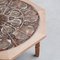 Tavolino da caffè Mid-Century in quercia e ceramica, Danimarca, Immagine 3