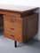 Teak Desk with 6 Drawers, 1960s 3