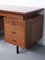 Teak Desk with 6 Drawers, 1960s, Image 3