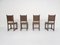 Spanish Dining Chairs, 1930s, Set of 4 5