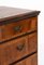 Walnut and Feather Banded Chest of Drawers 8