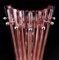 Mid-Century Italian Pink Murano Glass Wall Sconces, 1990s, Set of 4 6