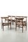 Oak Dining Chairs by Hans J. Wegner, Set of 6 3