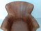 Vintage Italian Leather Armchair, 1970s, Image 8