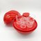 Red Picnic Set from Guzzini, 1970s, Set of 28 2