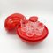 Red Picnic Set from Guzzini, 1970s, Set of 28, Image 2
