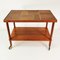 Mid-Century Teak Bar Table Denmark, 1960s 1