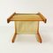 Modernist Small Table with a Newspaper Holder, Denmark, 1970s., Image 10