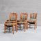 Mid-Century Danish Upholstered Oak Dining Chairs, Set of 6, Image 2