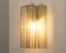 Lámpara de pared italiana vintage con cristal de Murano, años 90, Imagen 6