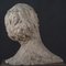 Ida Fuà, Italian Modern Bust, 1950s, Plaster Sculpture 3
