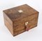 Antique Victorian Burr Walnut Vanity Box, 1800s 3