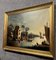 Artista della scuola olandese, Paesaggio lacustre, XIX secolo, Olio su tela, Con cornice, Immagine 4