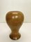 Mid-Century Vase aus gedrechseltem Teak, 1960er 2