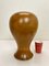 Mid-Century Turned Teak Vase, 1960s 4