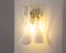 Lampada da parete Petals piccola in vetro di Murano, anni '90, Immagine 10