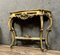 Large Curved Console Table in Gilded Wood 4