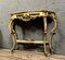 Large Curved Console Table in Gilded Wood, Image 4