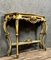 Large Curved Console Table in Gilded Wood 2