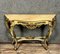 Large Curved Console Table in Gilded Wood 3