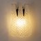 Lámpara de pared vintage con cristal de Murano, años 90, Imagen 4